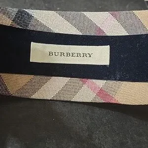 BURBERRY HEADBAND NOVA CHECK GLITTLER NWOT Burberry | Accessories | Burberry Headband Nova Check  main image 3
